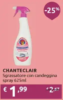 Ipersoap CHANTECLAIR Sgrassatore con candeggina spray offerta
