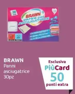 Ipersoap BRAWN Panni asciugatrice 30pz offerta