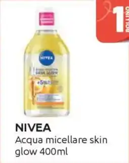Ipersoap NIVEA Acqua micellare skin glow offerta