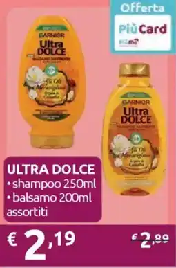 Ipersoap ULTRA DOLCE shampoo - balsamo offerta