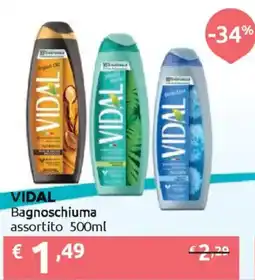 Ipersoap VIDAL Bagnoschiuma offerta