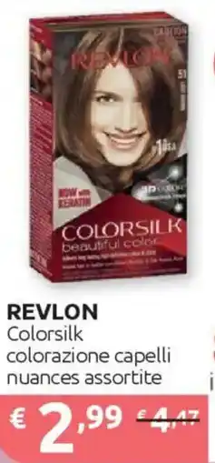 Ipersoap REVLON Colorsilk colorazione capelli nuances offerta