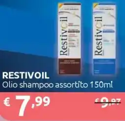 Ipersoap RESTIVOIL Olio shampoo offerta