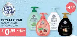 Ipersoap FRESH & CLEAN Sapone liquido offerta