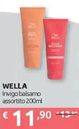 Ipersoap WELLA Invigo shampoo offerta