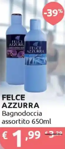 Ipersoap FELCE AZZURRA Bagnodoccia offerta