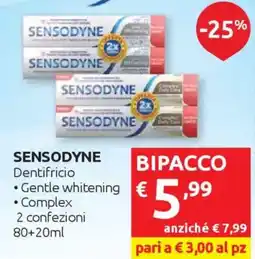 Ipersoap SENSODYNE Dentifricio offerta
