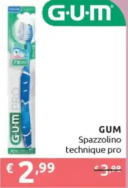 Ipersoap GUM Spazzolino technique pro offerta