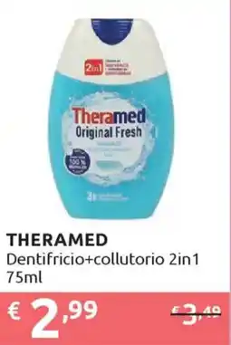 Ipersoap THERAMED Dentifricio+collutorio 2in1 offerta