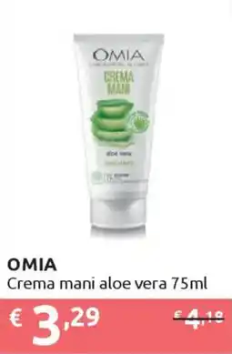 Ipersoap ΟΜΙΑ Crema mani aloe vera offerta