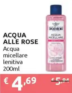 Ipersoap ACQUA ALLE ROSE Acqua micellare lenitiva offerta