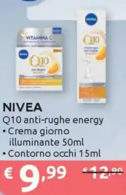 Ipersoap NIVEA Q10 anti-rughe energy offerta