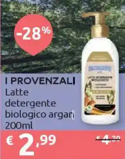 Ipersoap I PROVENZALI Latte detergente biologico argar offerta