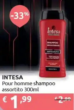 Ipersoap INTESA Pour homme shampoo offerta