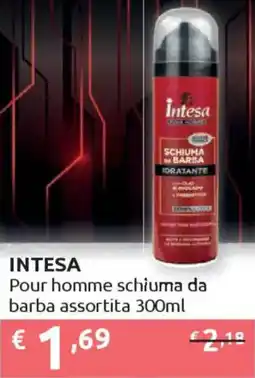 Ipersoap INTESA Pour homme schiuma da barba offerta
