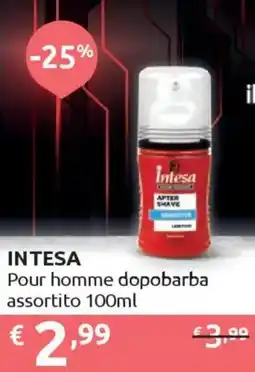 Ipersoap INTESA Pour homme dopobarba offerta