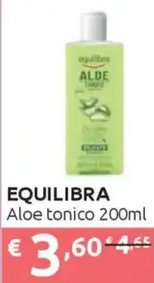 Ipersoap EQUILIBRA Aloe tonico offerta