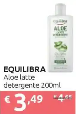 Ipersoap EQUILIBRA Aloe latte detergente offerta