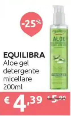 Ipersoap EQUILIBRA Aloe gel detergente micellare offerta