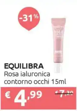 Ipersoap EQUILIBRA Rosa ialuronica contorno occhi offerta