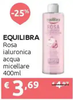 Ipersoap EQUILIBRA Rosa ialuronica acqua micellare offerta
