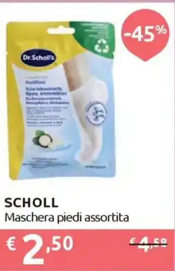 Ipersoap SCHOLL Maschera piedi offerta