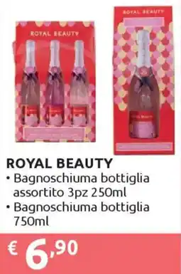 Ipersoap ROYAL BEAUTY Bagnoschiuma bottigliaassortito 3pz offerta
