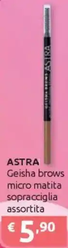 Ipersoap ASTRA Geisha brows Bronze skin micro matita sopracciglia offerta