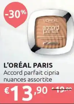 Ipersoap L'ORÉAL PARIS Accord parfait cipria offerta
