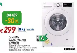 Galassia SAMSUNG WW90CGC04DTEET LAVATRICE offerta