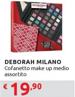 Ipersoap DEBORAH MILANO Cofanetto make up medio assortito offerta