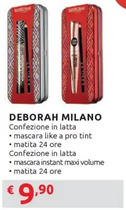 Ipersoap DEBORAH MILANO Confezione in latta offerta