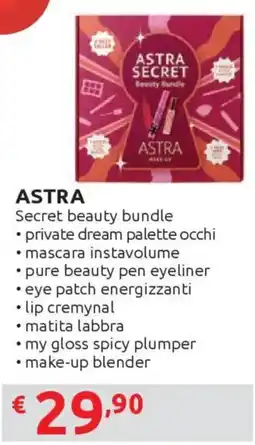 Ipersoap ASTRA Secret beauty bundle offerta