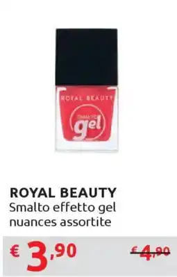 Ipersoap ROYAL BEAUTY Smalto effetto gel offerta