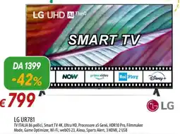 Galassia LG UR781 TV ITALIA offerta