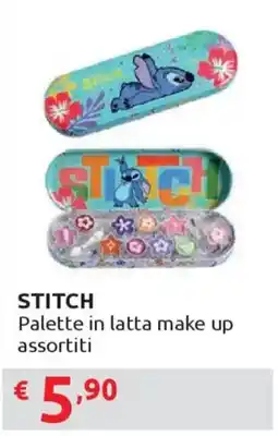 Ipersoap STITCH Palette in latta make up offerta