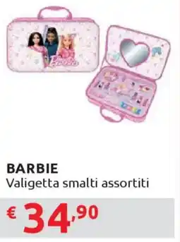 Ipersoap BARBIE Valigetta smalti offerta