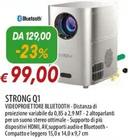 Galassia STRONG Q1 VIDEOPROIETTORE BLUETOOTH offerta