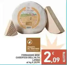 Spazio Conad Formaggio brie caseificio dell'alta LANGA offerta