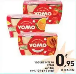 Spazio Conad Yogurt intero YOMO offerta