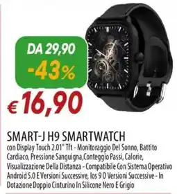 Galassia SMART-J H9 smartwatch offerta