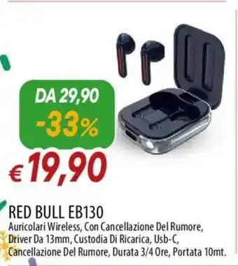 Galassia RED BULL EB130 offerta