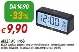 Galassia ADLER AD 1195B offerta