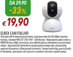 Galassia ELBEX CAM FULLHD Telecamera offerta