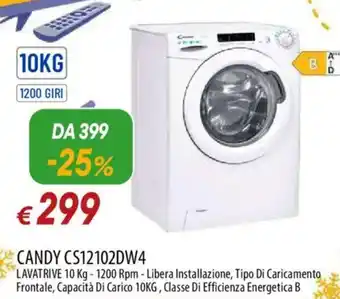 CANDY CS12102DW4 LAVATRIVE