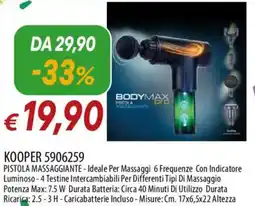 Galassia KOOPER 5906259 PISTOLA MASSAGGIANTE offerta