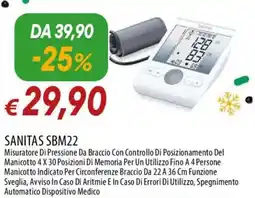 Galassia SANITAS SBM22 Misuratore Di Pressione offerta