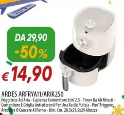 Galassia ARDES ARFRYA11/ARIK250 Friggitrice offerta