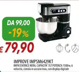 Galassia IMPROVE IMPSM6429KT IMPASTATRICE NERA offerta