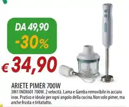 Galassia ARIETE PIMER 700W 3IN1 INOX601 700W offerta